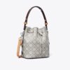 T Monogram Utility Bucket Bag