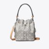 T Monogram Utility Bucket Bag