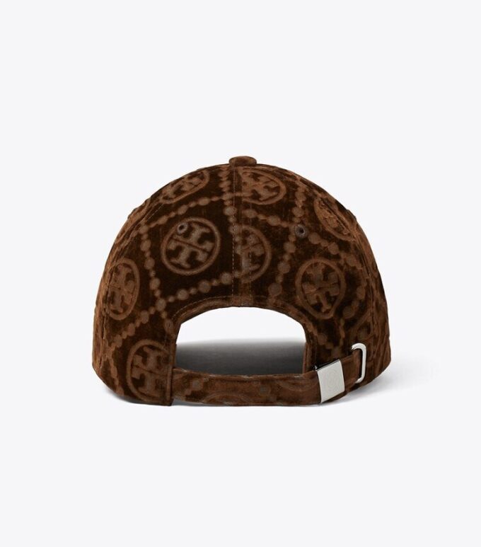 T Monogram Velvet Baseball Cap T Monogram Velvet Baseball Cap