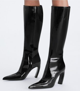 Tall Patent Boot