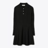 Tech Knit Long-Sleeve Mini Polo Dress Tech Knit Long-Sleeve Mini Polo Dress