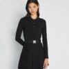 Tech Knit Long-Sleeve Mini Polo Dress Tech Knit Long-Sleeve Mini Polo Dress