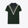 Tech Piqué Chevron Polo