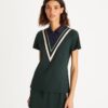 Tech Piqué Chevron Polo