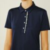 Tech Piqué Ruffle Polo