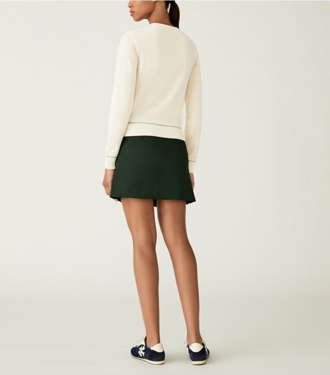 Tech Twill Ruffle Skort