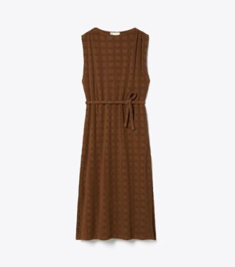 Terry Jacquard Maxi Dress