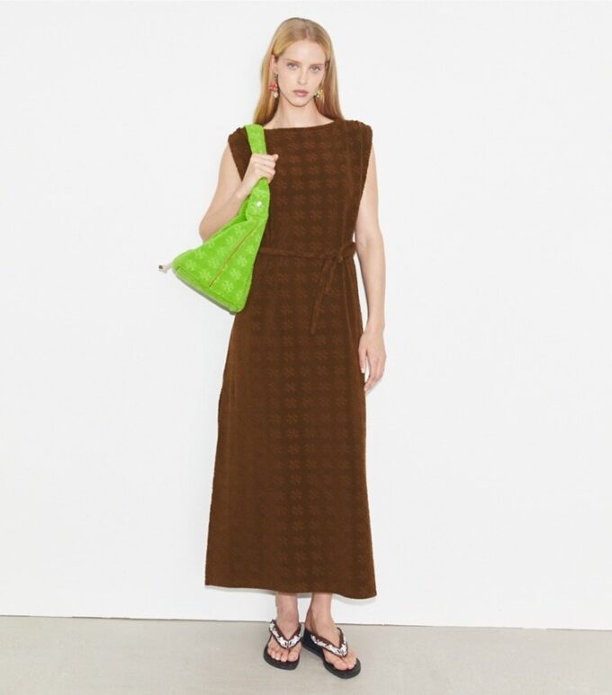 Terry Jacquard Maxi Dress Terry Jacquard Maxi Dress