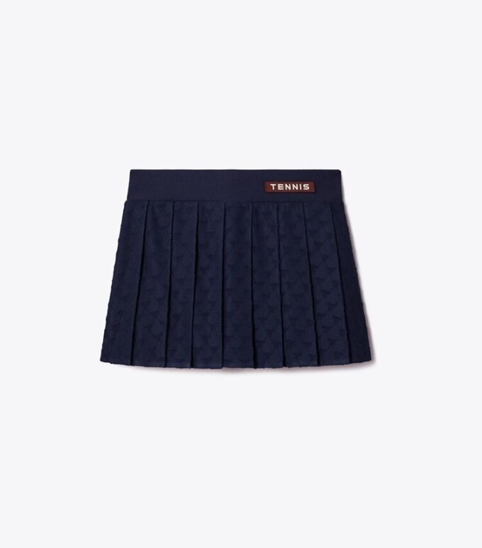 Terry Jacquard Mini Tennis Skirt Terry Jacquard Mini Tennis Skirt