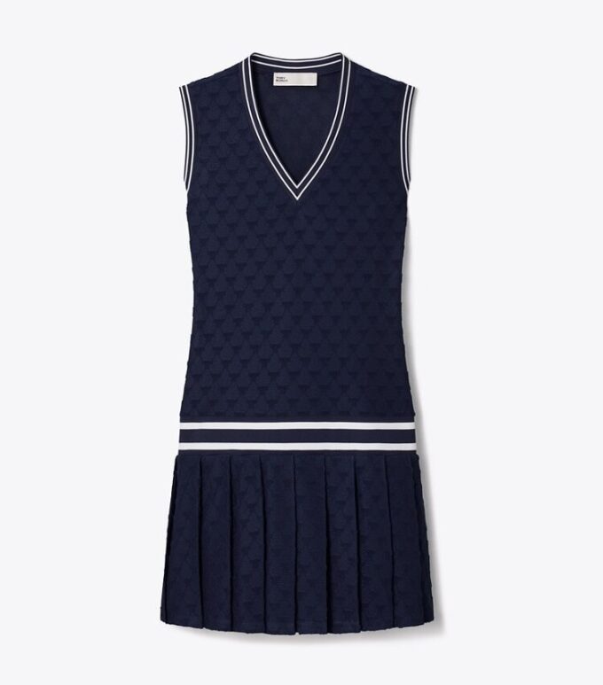 Terry Jacquard Tennis Dress Terry Jacquard Tennis Dress