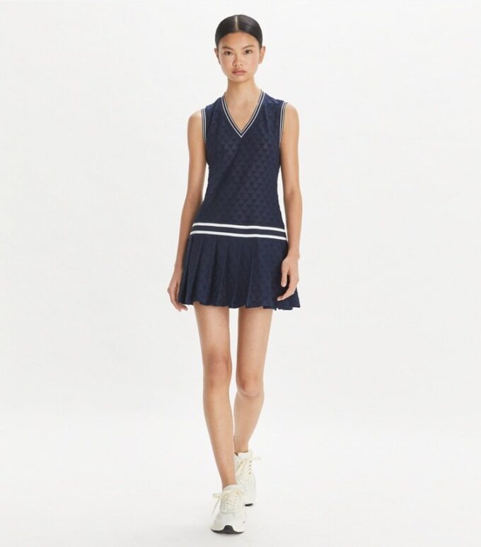 Terry Jacquard Tennis Dress Terry Jacquard Tennis Dress