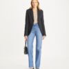 Textured Crepe Blazer