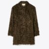 Textured Viscose Coat