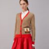 Tiger Patch Cashmere Cardigan