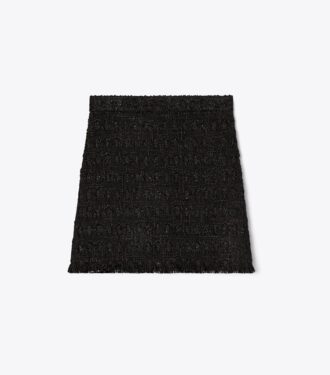 Tinsel Tweed Mini Skirt