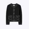 Topstitch Wool Cardigan