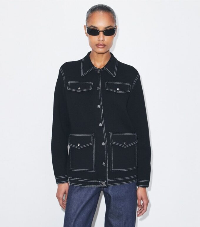 Topstitch Wool Jacket Topstitch Wool Jacket