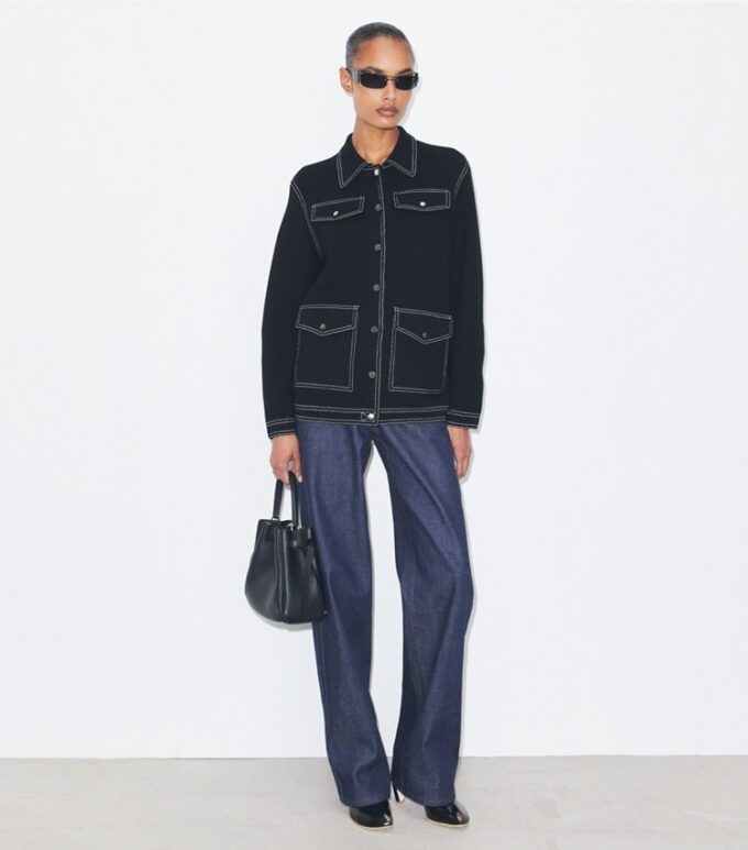 Topstitch Wool Jacket Topstitch Wool Jacket