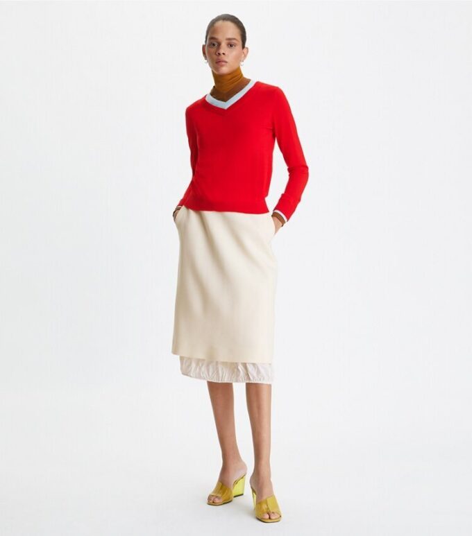 Triple Layer Colorblock Sweater Triple Layer Colorblock Sweater