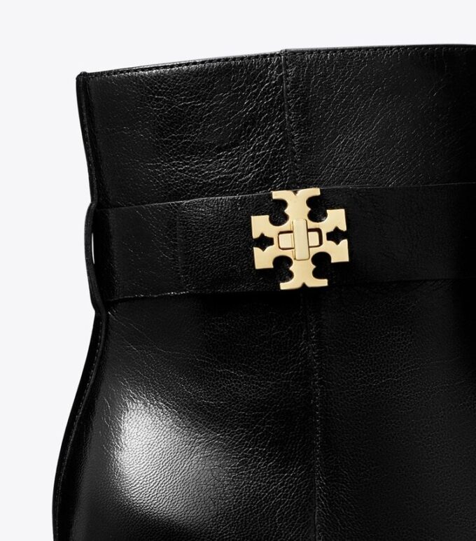 Turnlock Heeled Ankle Boot