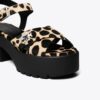 Turnlock Platform Lug Heeled Sandal