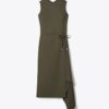 Twill Wrap Dress Twill Wrap Dress