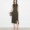 Twill Wrap Dress Twill Wrap Dress