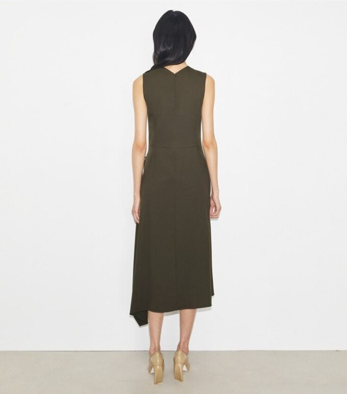 Twill Wrap Dress Twill Wrap Dress