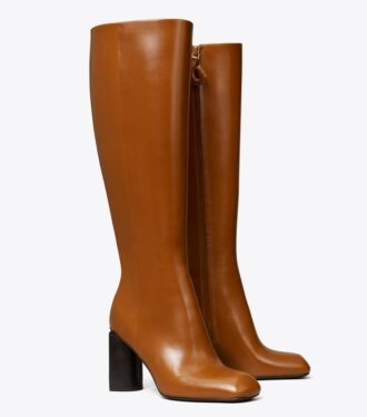 Twisted Knee-High Boot