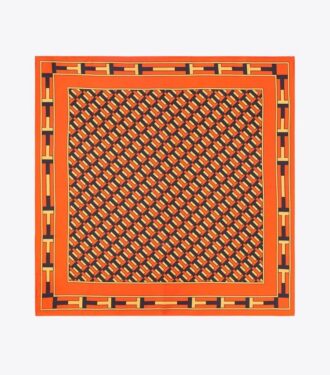 Two For T Double-Sided Silk Neckerchief