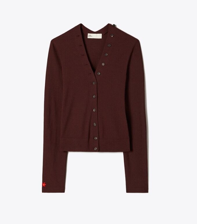 V-Neck Wool Cardigan V-Neck Wool Cardigan