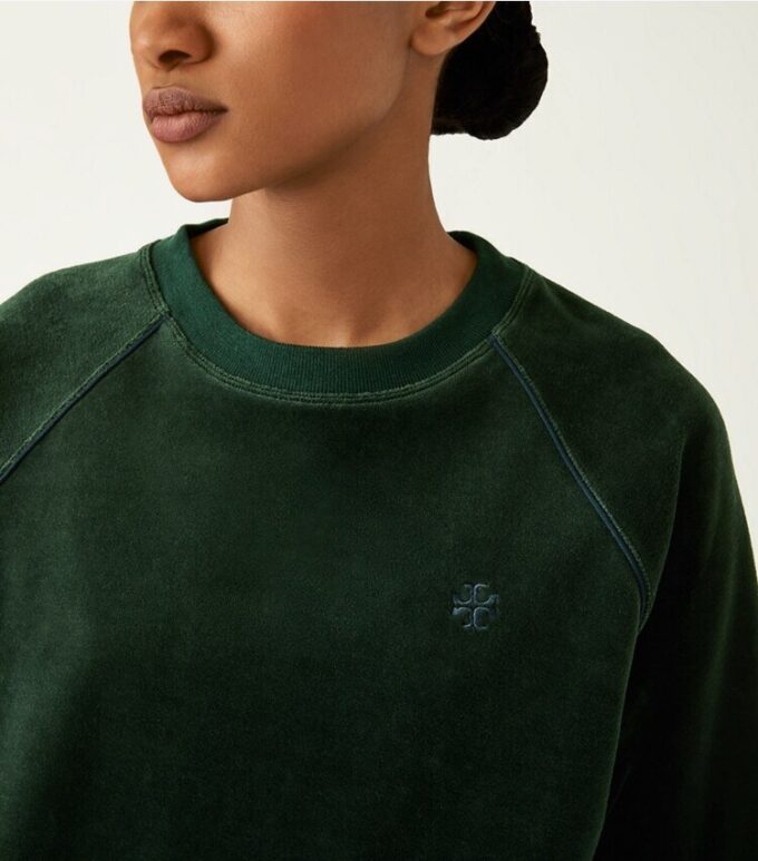 Velour Pullover Velour Pullover