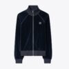 Velour Track Jacket
