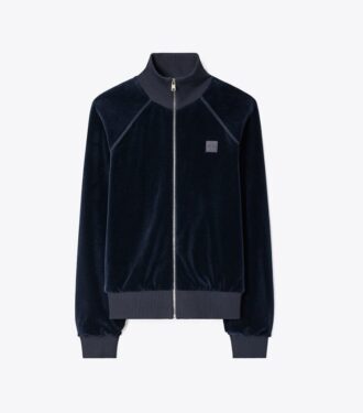 Velour Track Jacket