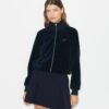 Velour Track Jacket