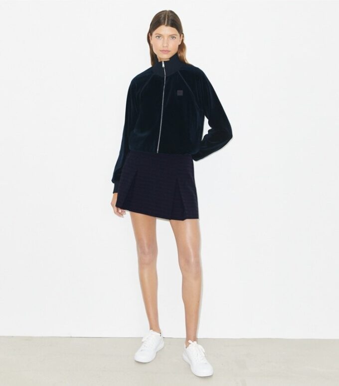 Velour Track Jacket