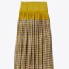 Veronica Plaid Colorblock Skirt Veronica Plaid Colorblock Skirt