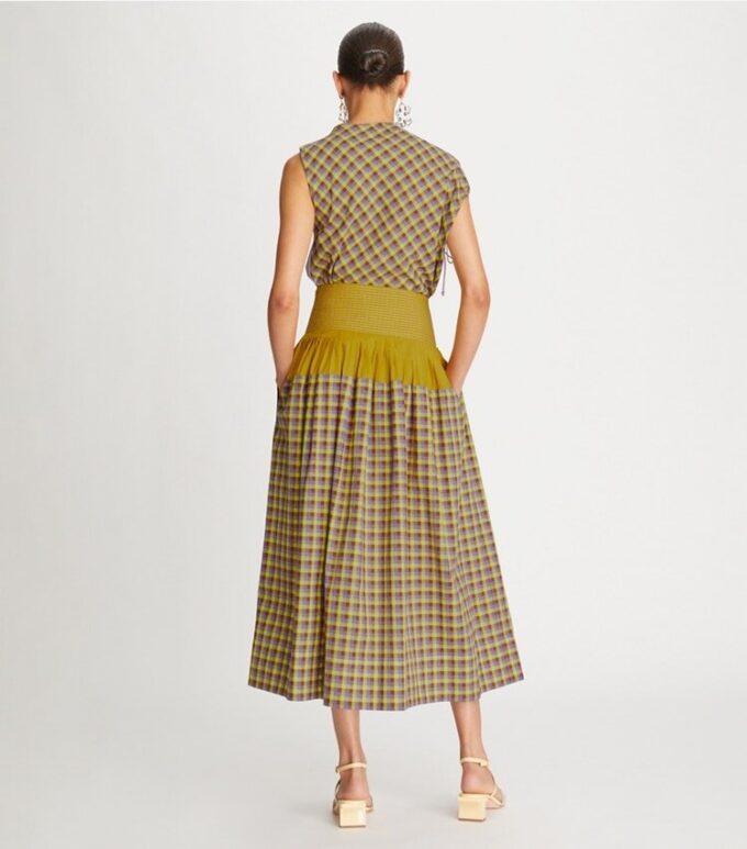 Veronica Plaid Colorblock Skirt Veronica Plaid Colorblock Skirt