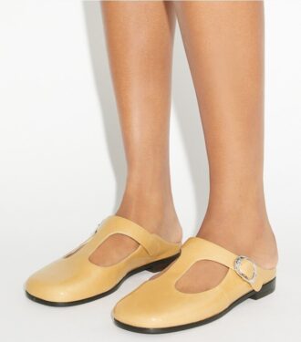Violet T-Strap Mule