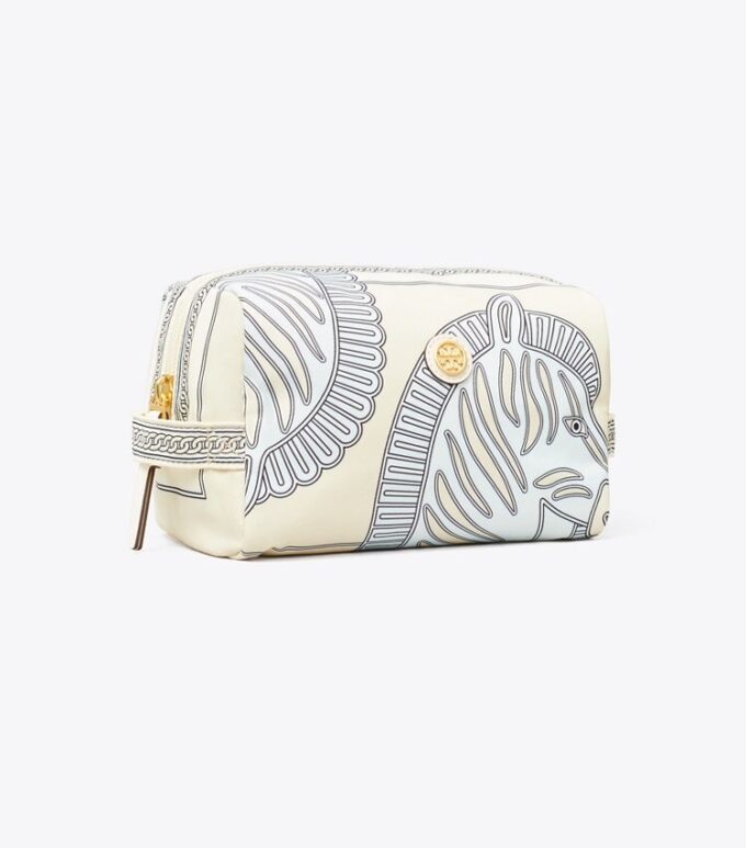 Virginia Printed Large Cosmetic Case