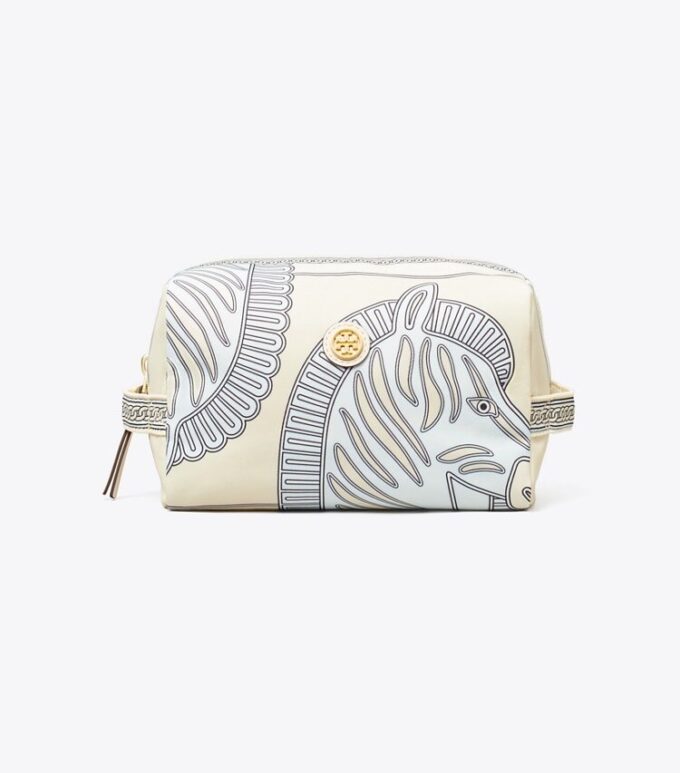 Virginia Printed Large Cosmetic Case