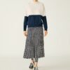 Viscose Color-Block Sweater Viscose Color-Block Sweater