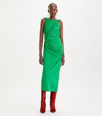 Viscose Knot Dress
