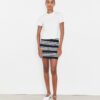 Viscose Mini Skirt