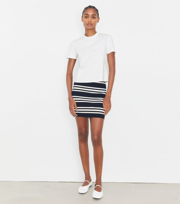 Viscose Mini Skirt