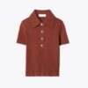 Viscose Ribbed Polo Sweater Viscose Ribbed Polo Sweater