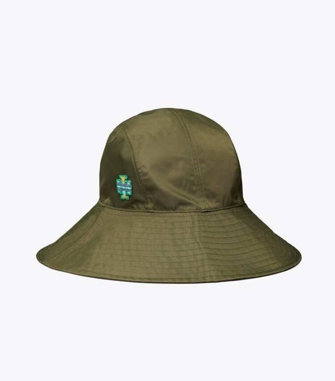 Wide-Brim Nylon Bucket Hat Wide-Brim Nylon Bucket Hat