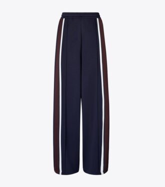 Wide-Leg Jersey Track Pant