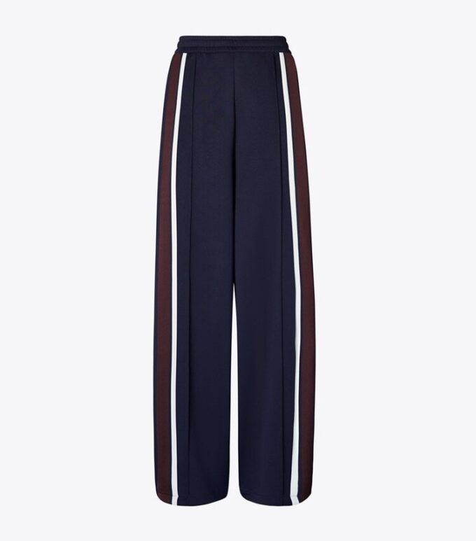 Wide-Leg Jersey Track Pant Wide-Leg Jersey Track Pant
