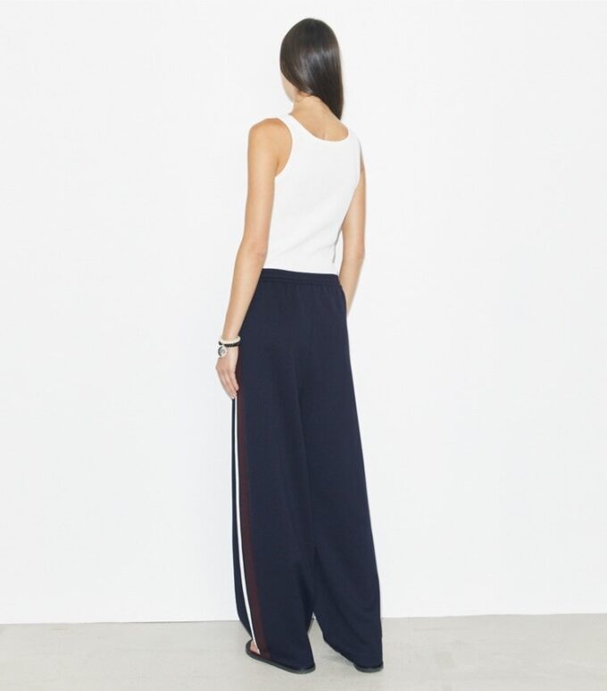 Wide-Leg Jersey Track Pant Wide-Leg Jersey Track Pant